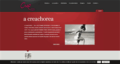 Desktop Screenshot of chorea-danza.com